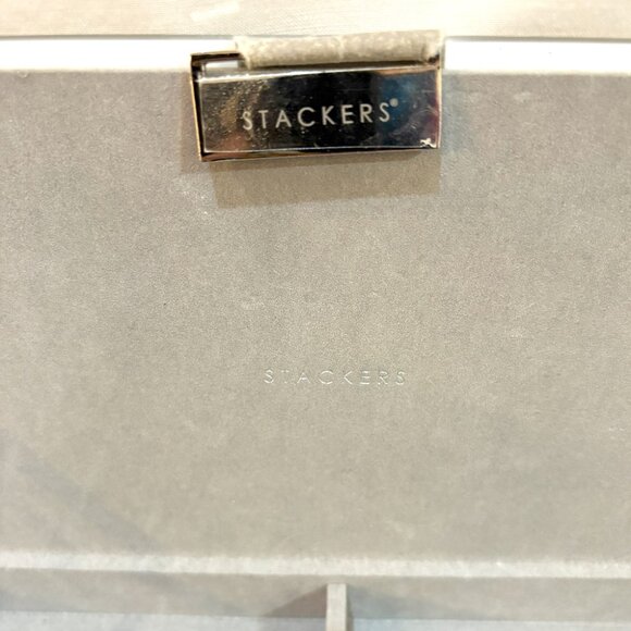 Stackers White Glass Jewelry Box - Picture 5 of 9